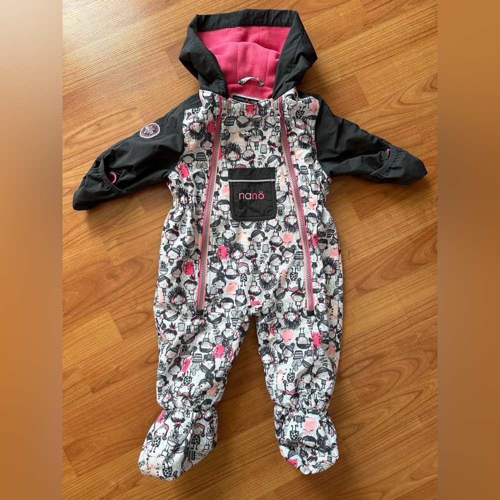 Nano - One piece outdoor mid-season (autumn/ spring) baby girl 9 months